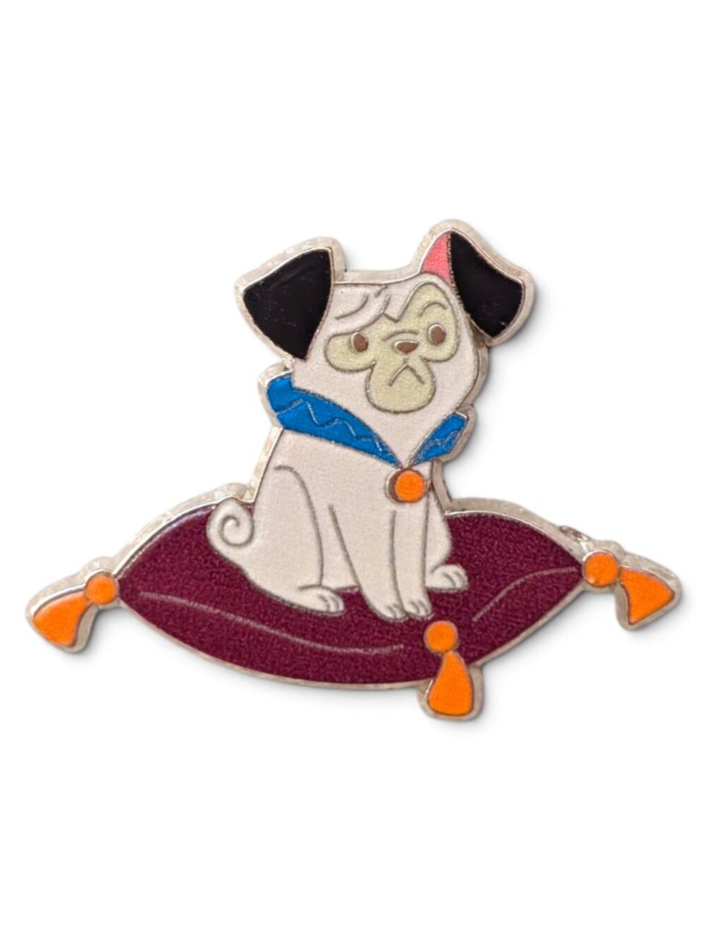 Pocahontas Disney Pin: Percy Pug on Pillow